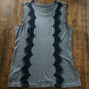 LOFT gray tank